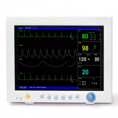 CONTEC® CMS7000 Moniteur multiparamétrique (Température, Respiration, Fréquence ...