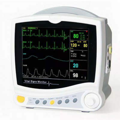 CONTEC® CMS6800 Moniteur multiparamétrique 8″Ecran Tactile (empérature, Respirat...