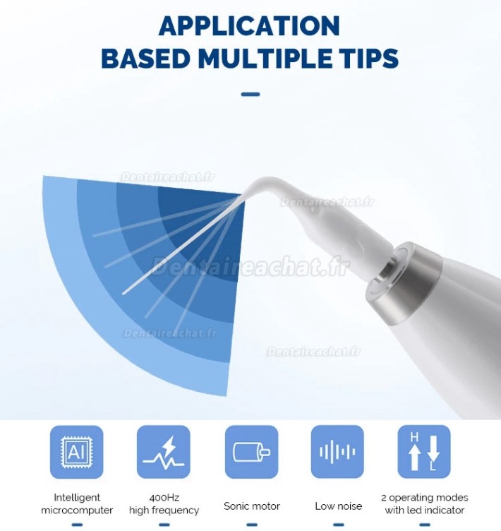 Betterway Endo A1 Endoactivateur dentaire sans fil avec 60 embouts endo