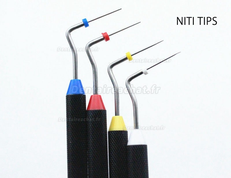 Plugger manuale endodontico, kit plugger endo Niti 4 dimensioni opzionali