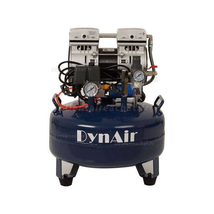 Dynamic DA5001 compresseur 22l sans huile dentaire silencieux 0,55 kW/0.75 CV 