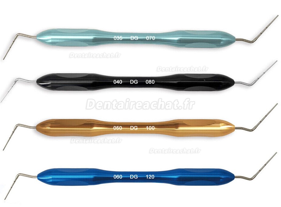 Kit plugger endodontie dentaire, Kit d'obturation NITI Fill 4 tailles