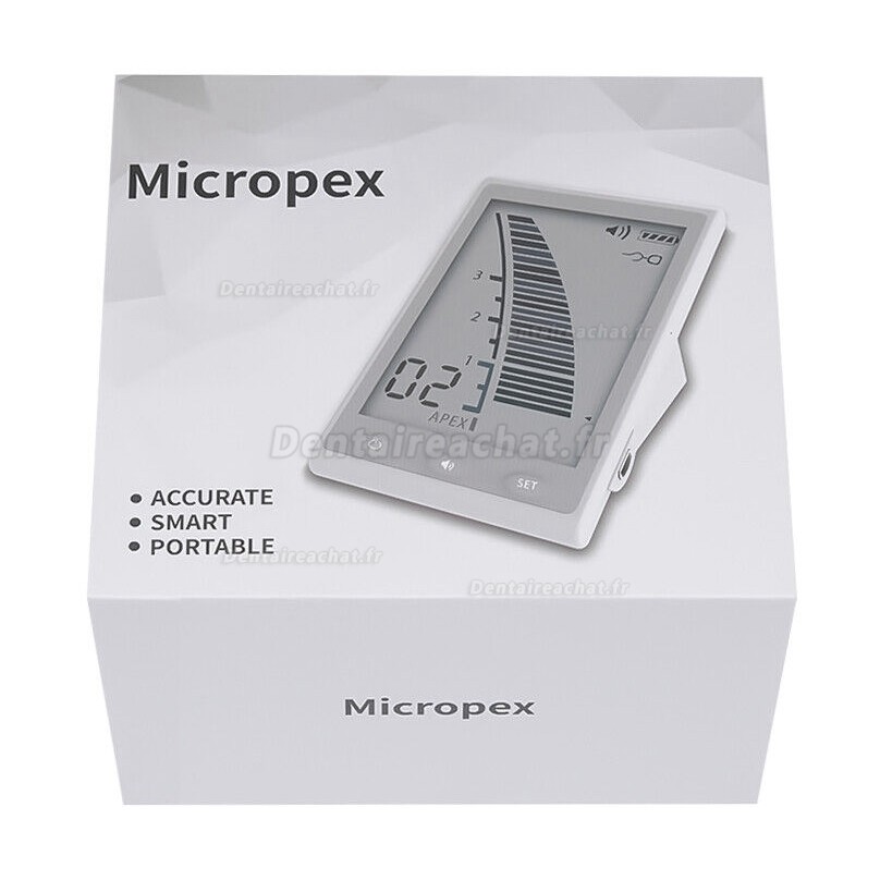 Localisateur d'apex à écran LCD dentaire Micropex