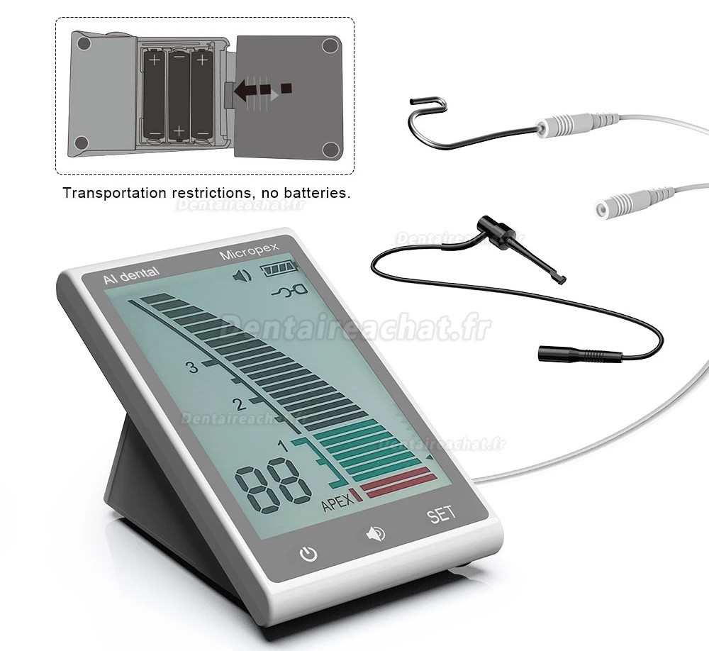 Localisateur d'apex à écran LCD dentaire Micropex