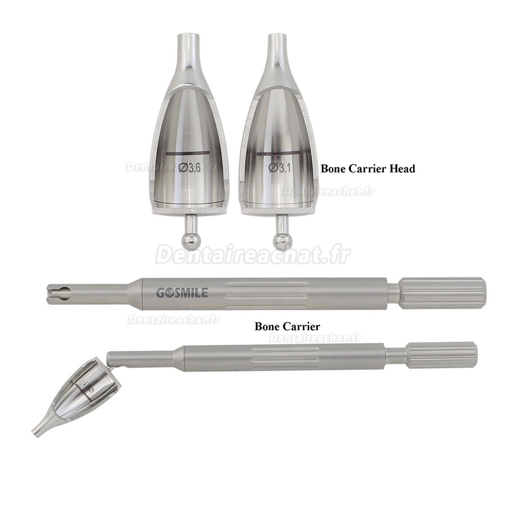 Kit sinus accès crestal implant dentaire (kit CAS crestal approach sinus dentaire) + fraises HIOSSEN OSSTEM