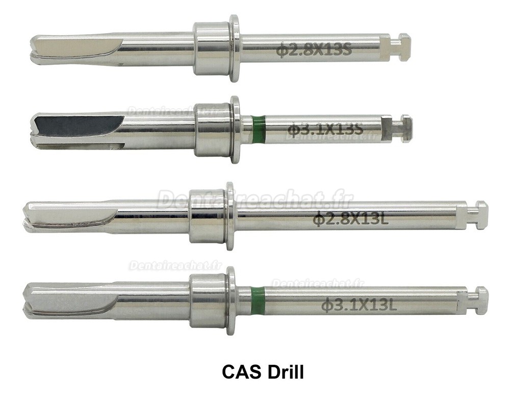 Kit sinus accès crestal implant dentaire (kit CAS crestal approach sinus dentaire) + fraises HIOSSEN OSSTEM