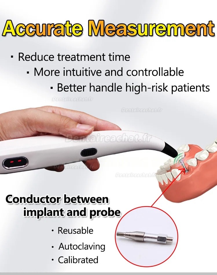 ISQ Module de mesure de la stabilité de l'implant Testeur de Stabilité D'implant