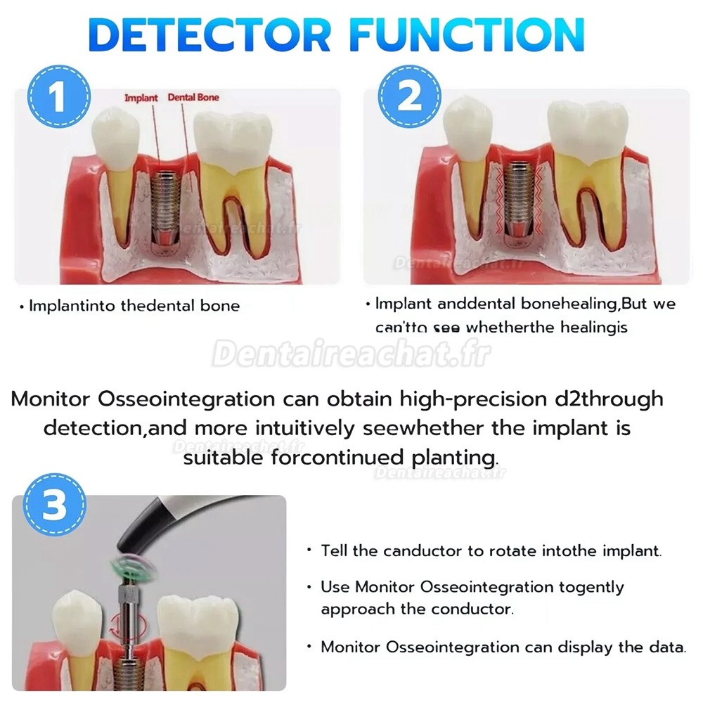 ISQ Module de mesure de la stabilité de l'implant Testeur de Stabilité D'implant