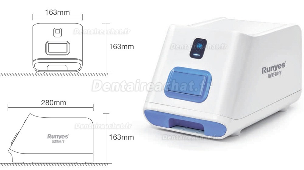 Runyes DS630 Scanner plaque d imagerie numérique scanner PSP dentaire