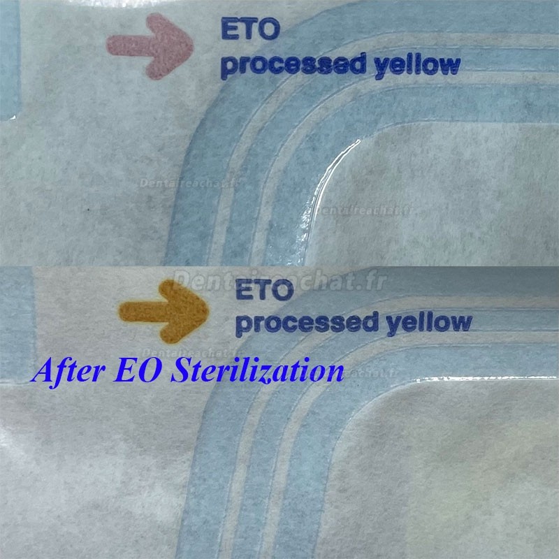 Rouleau de pochette de stérilisation par autoclave dentaire, 200mètres/rouleau, pour machine à sceller les stérilisateurs