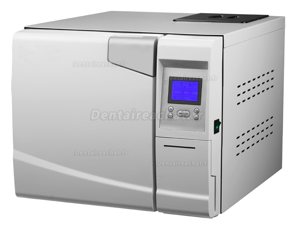 Stérilisateur autoclave dentaire à vapeur classe B YESON Pro-Series 18/23L (avec imprimante et interface USB)