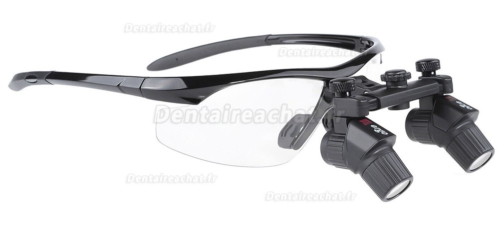 YUYO DY-119 4.0X Loupes binoculaires ergonomiques dentaires, loupe bandeau ultralégère 450 mm