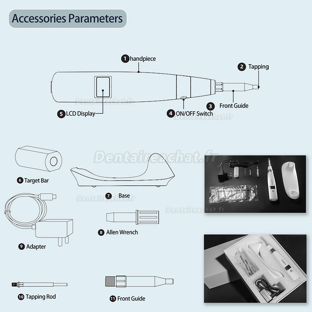 YAHOPE iCHECK Moniteur de Stabilité Implantaire ISQ Implant Stability Measurement Module